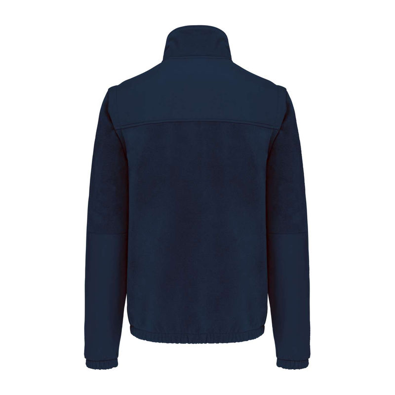 FLEECE JACKET WITH REMOVABLE SLEEVES