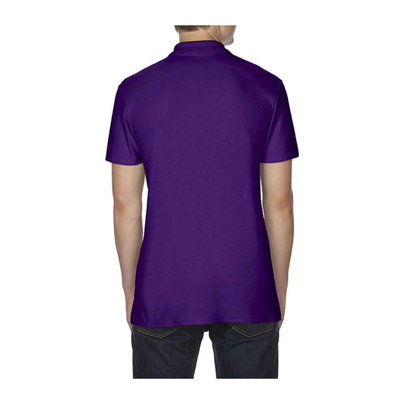 SOFTSTYLE® ADULT DOUBLE PIQUÉ POLO