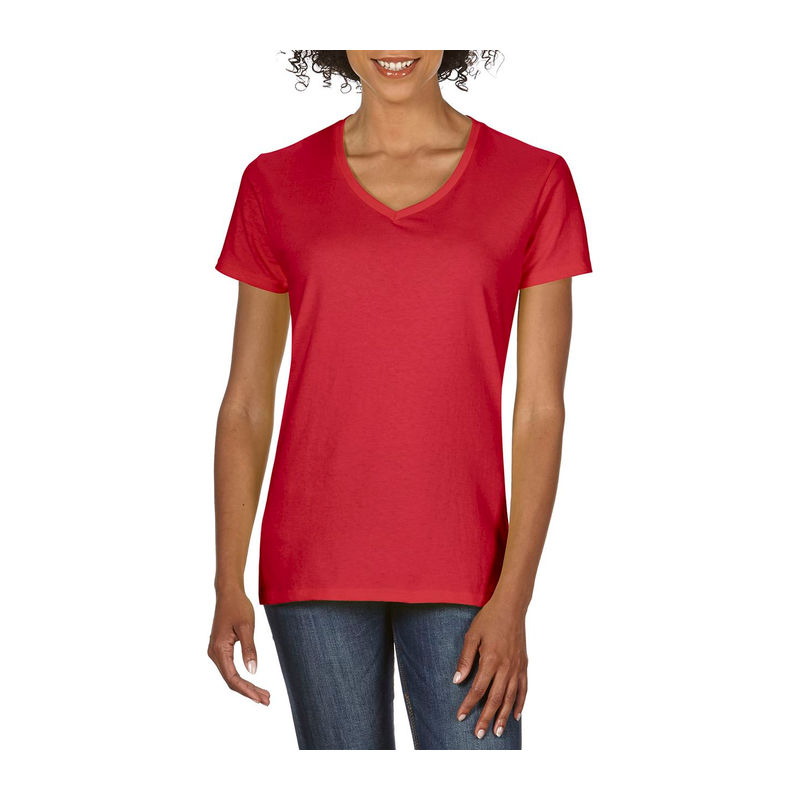 PREMIUM COTTON® LADIES' V-NECK T-SHIRT