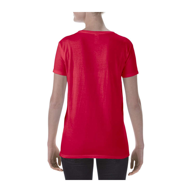 SOFTSTYLE® LADIES' DEEP SCOOP T-SHIRT