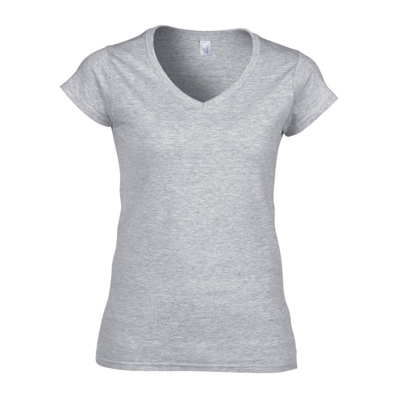 SOFTSTYLE® LADIES' V-NECK T-SHIRT