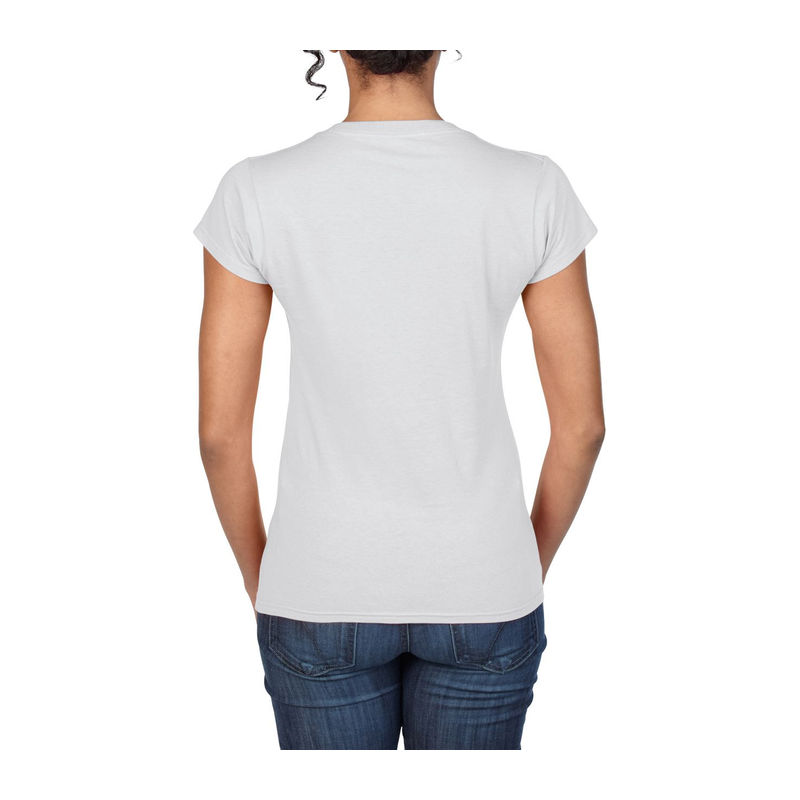 SOFTSTYLE® LADIES' V-NECK T-SHIRT