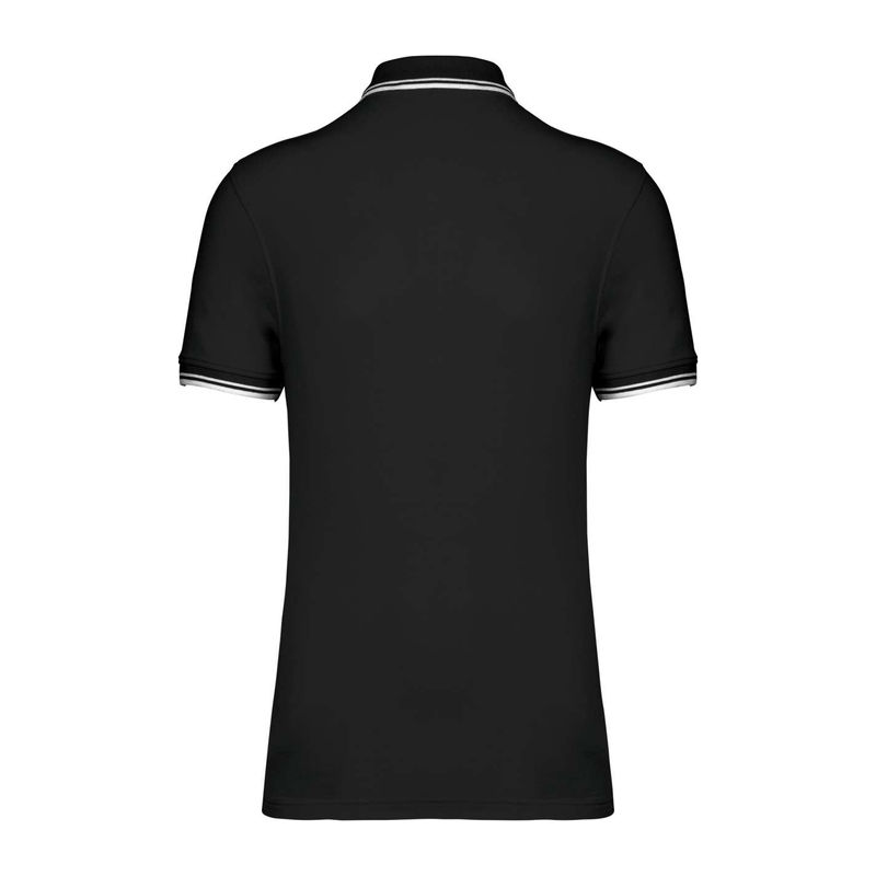 Men'S 2 Striped Short Sleeved Poloshirt