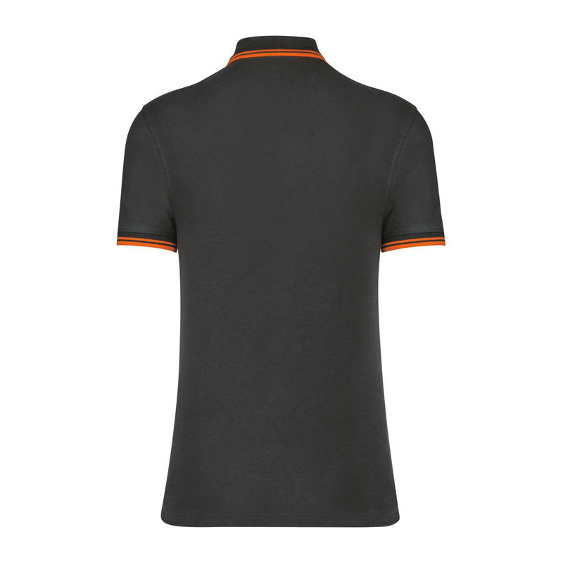 Men'S 2 Striped Short Sleeved Poloshirt