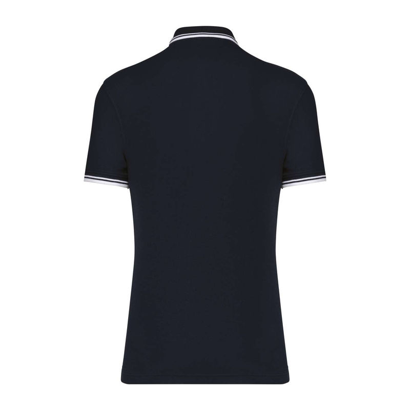 Men'S 2 Striped Short Sleeved Poloshirt
