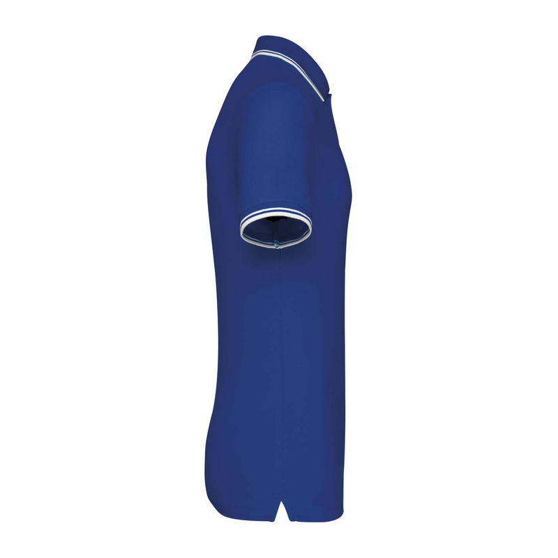 Men'S 2 Striped Short Sleeved Poloshirt