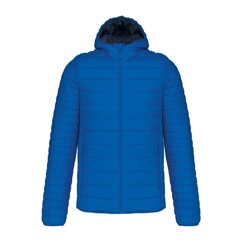 MEN'S LIGHTWEIGHT HOODED PADDED JACKET