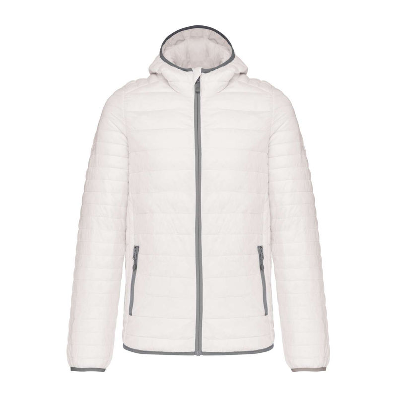 MEN'S LIGHTWEIGHT HOODED PADDED JACKET