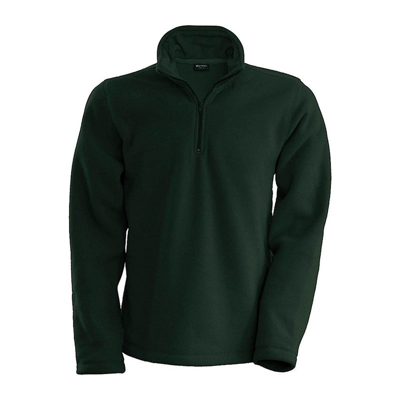 ENZO - ZIP NECK MICROFLEECE JACKET