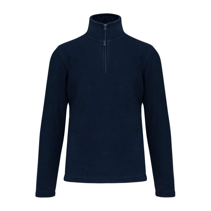 ENZO - ZIP NECK MICROFLEECE JACKET
