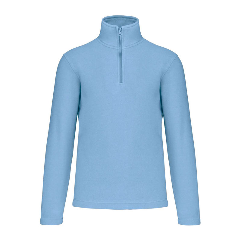 ENZO - ZIP NECK MICROFLEECE JACKET