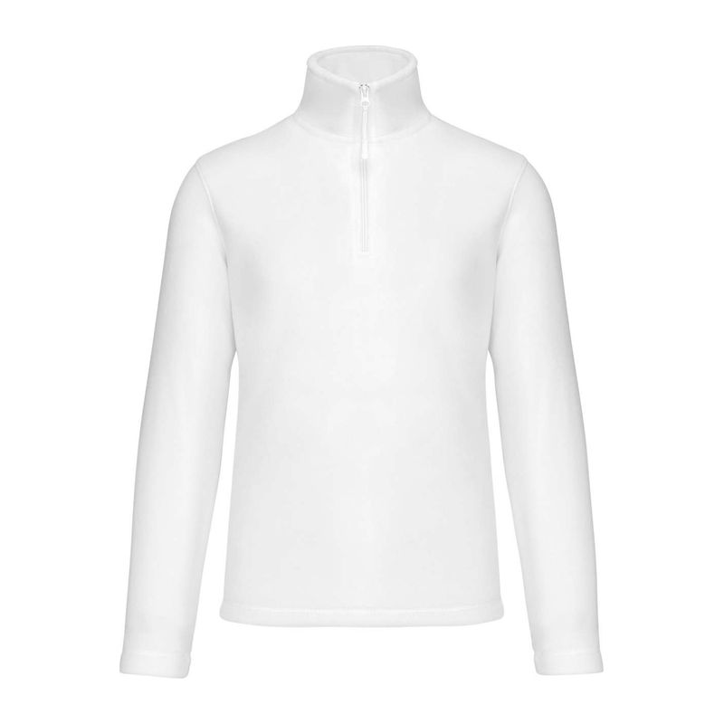 ENZO - ZIP NECK MICROFLEECE JACKET