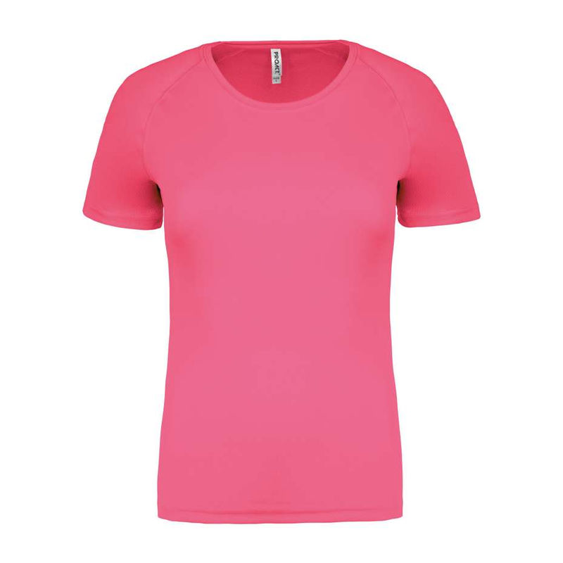 LADIES' SHORT-SLEEVED SPORTS T-SHIRT