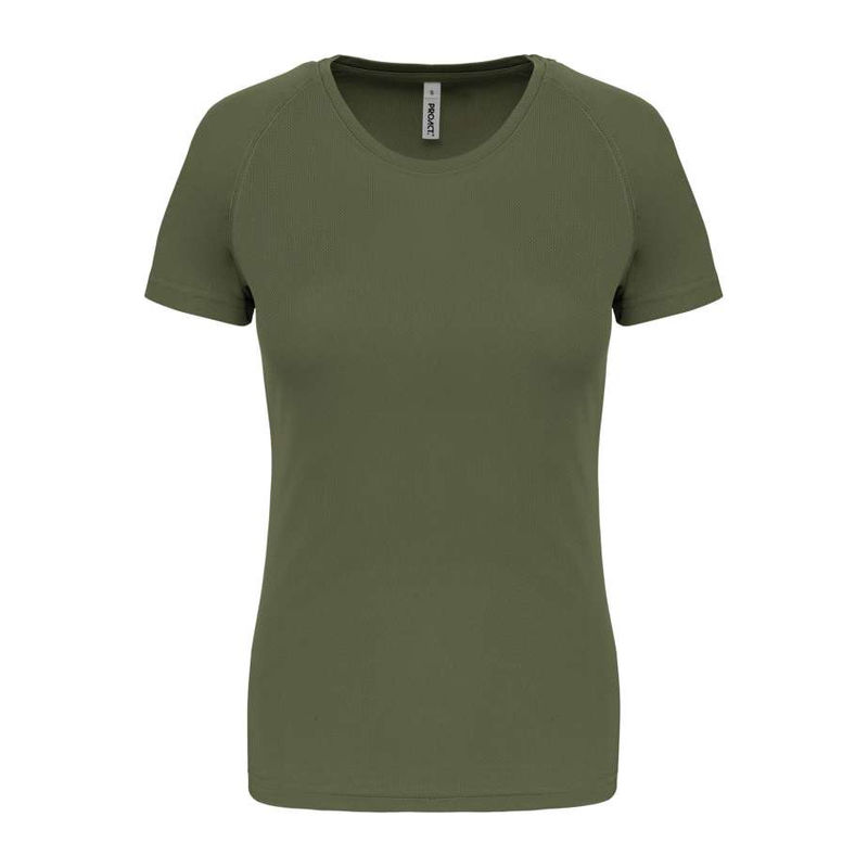 LADIES' SHORT-SLEEVED SPORTS T-SHIRT