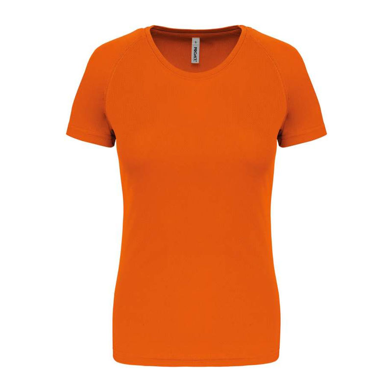 LADIES' SHORT-SLEEVED SPORTS T-SHIRT