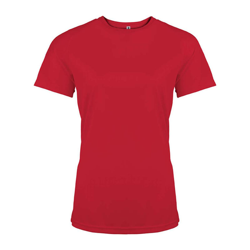 LADIES' SHORT-SLEEVED SPORTS T-SHIRT
