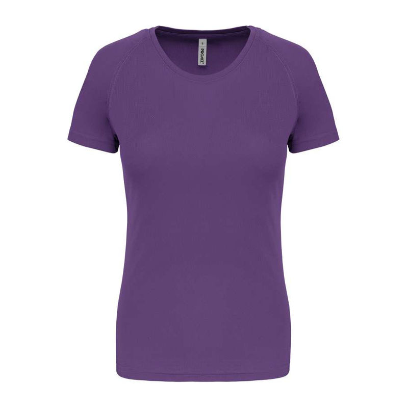 LADIES' SHORT-SLEEVED SPORTS T-SHIRT