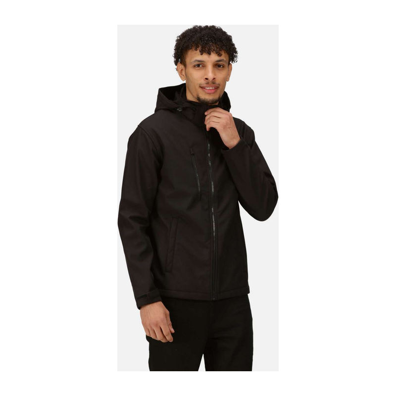 Venturer 3 Layer Hooded Printable Softshell Jacket