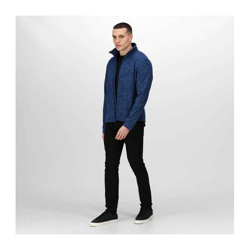Thornly Men - Full Zip Marl Fleece