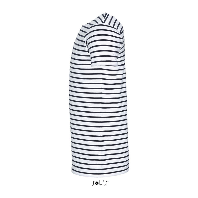 SOL'S MILES MEN - ROUND NECK STRIPED T-SHIRT