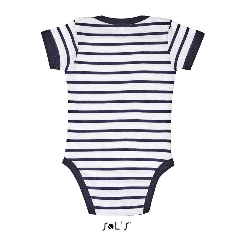 SOL'S MILES BABY - STRIPED BODYSUIT