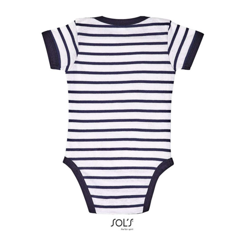 SOL'S MILES BABY - STRIPED BODYSUIT