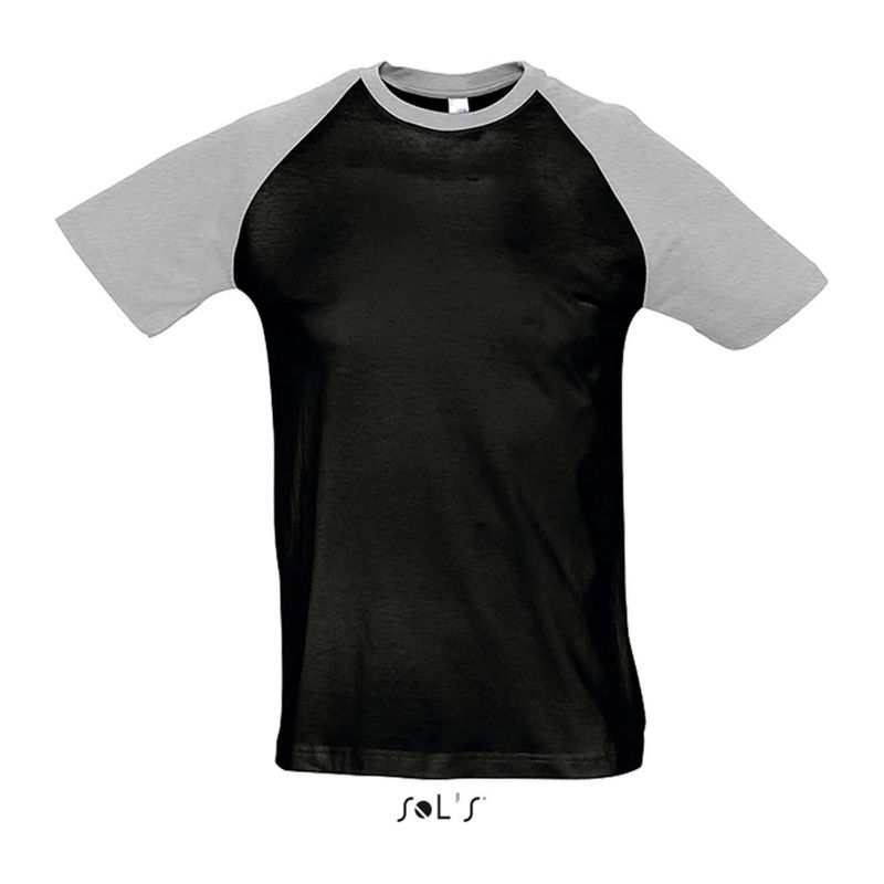 SOL'S FUNKY - MEN'S 2-COLOUR RAGLAN SLEEVES T-SHIR