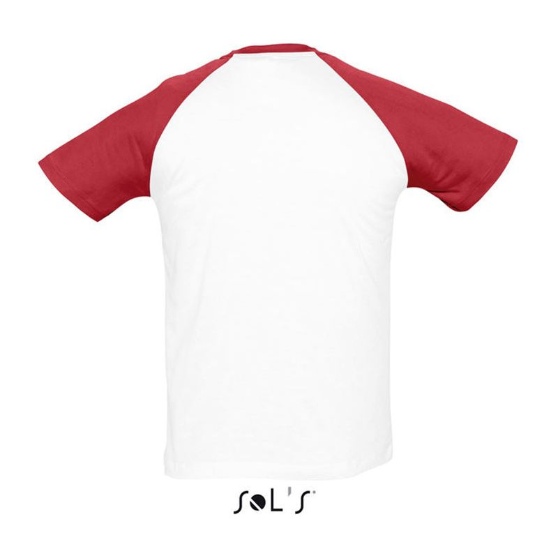 SOL'S FUNKY - MEN'S 2-COLOUR RAGLAN SLEEVES T-SHIR