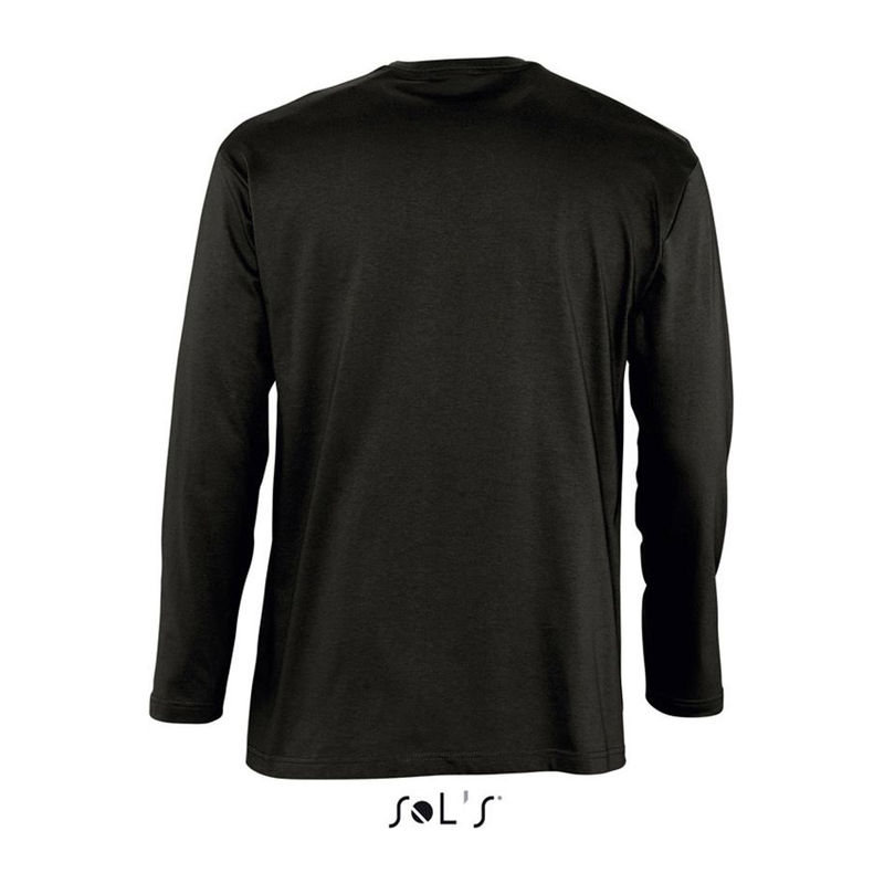 SOL'S MONARCH - MEN'S ROUND COLLAR LONG SLEEVE T-S