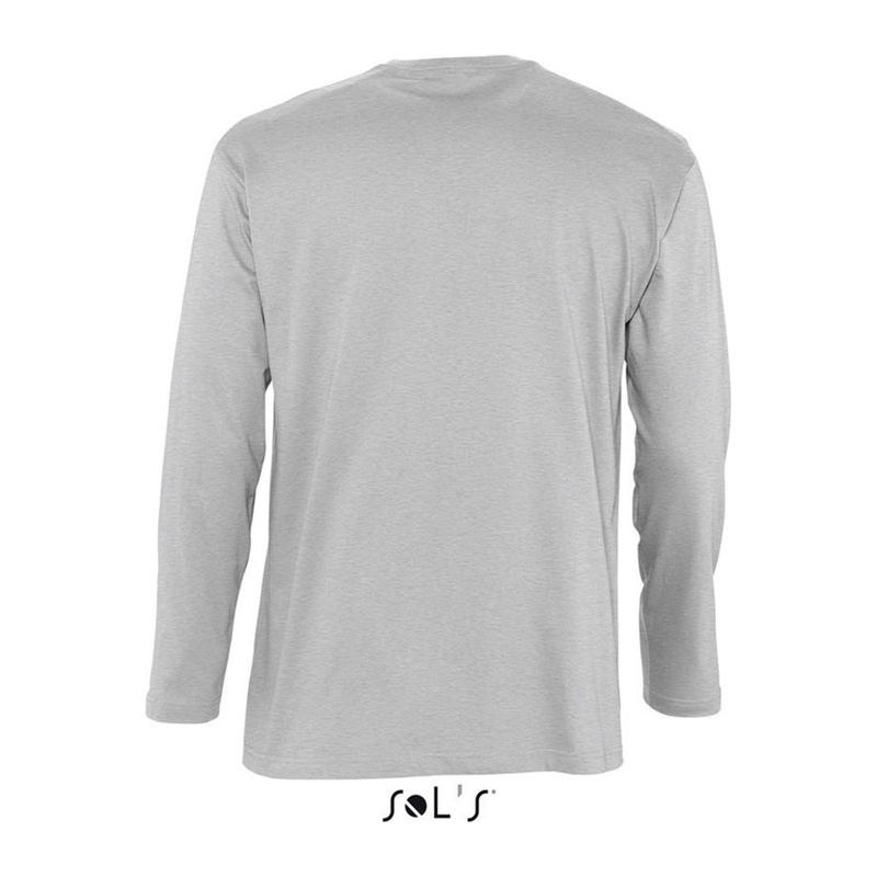 SOL'S MONARCH - MEN'S ROUND COLLAR LONG SLEEVE T-S