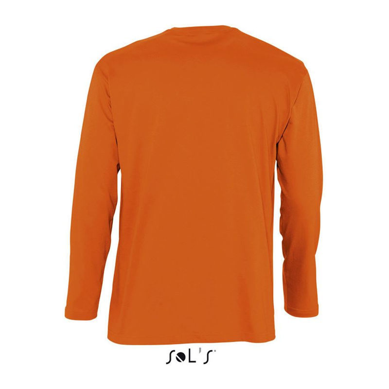 SOL'S MONARCH - MEN'S ROUND COLLAR LONG SLEEVE T-S