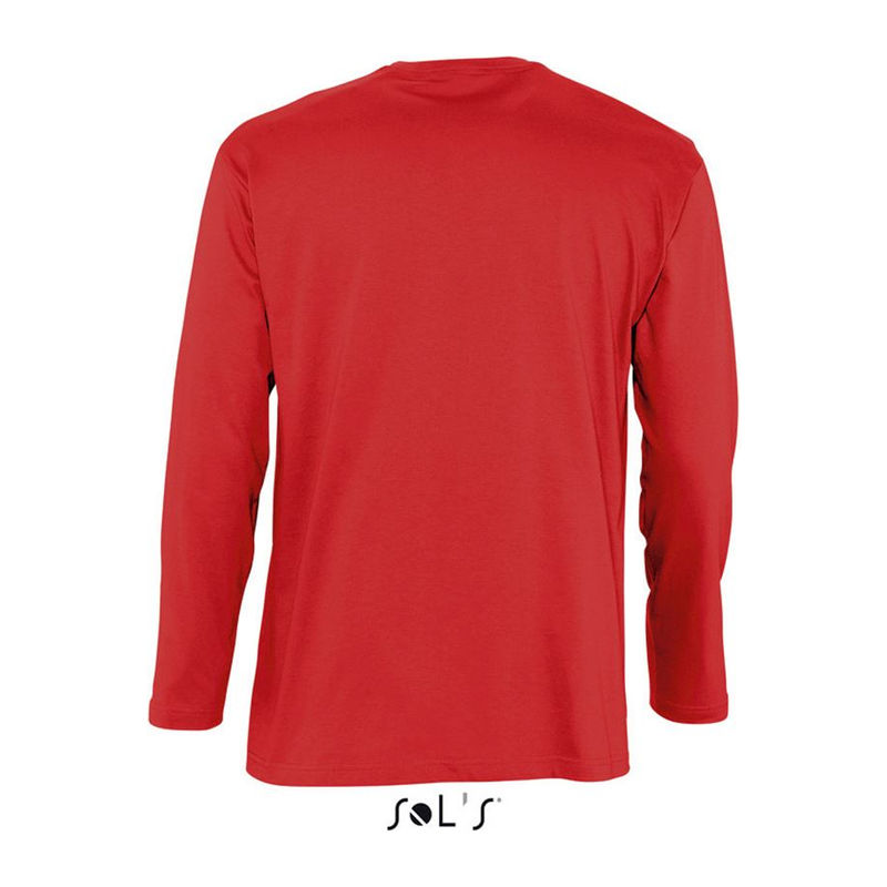 SOL'S MONARCH - MEN'S ROUND COLLAR LONG SLEEVE T-S