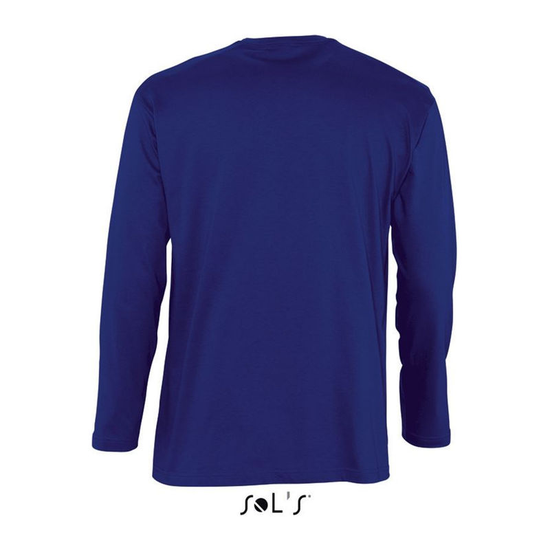 SOL'S MONARCH - MEN'S ROUND COLLAR LONG SLEEVE T-S