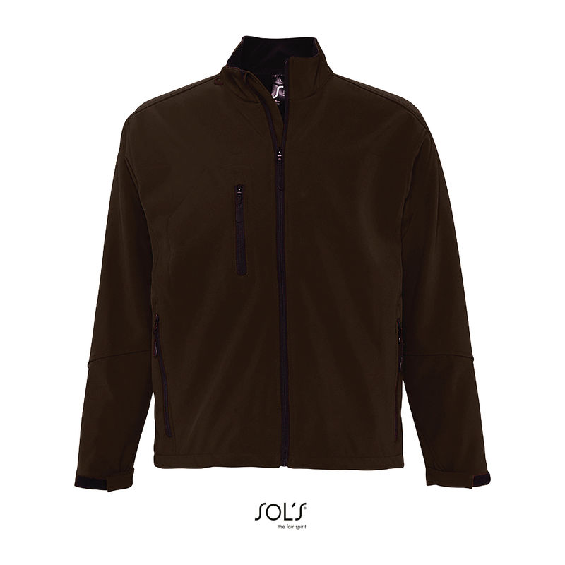 SOL'S RELAX - MEN'S SOFTSHELL ZIPPED JACKET
