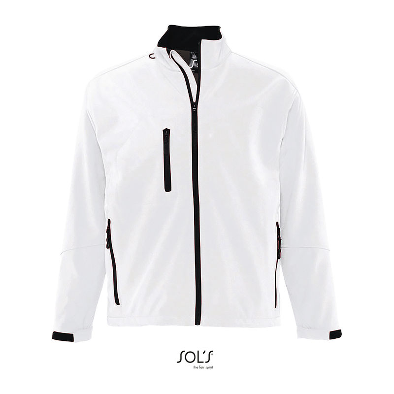SOL'S RELAX - MEN'S SOFTSHELL ZIPPED JACKET
