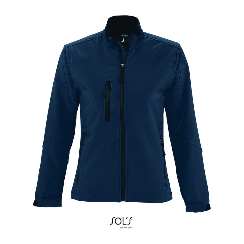 SOL'S ROXY - WOMEN'S SOFTSHELL ZIPPED JACKET