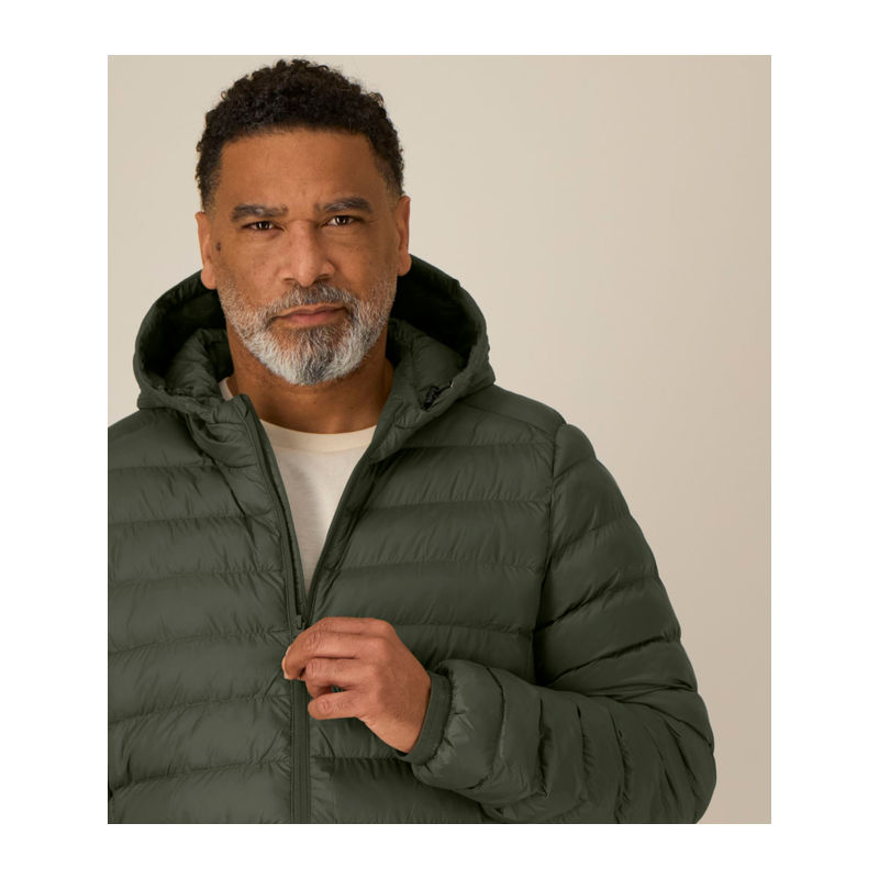 The men's padded jacket