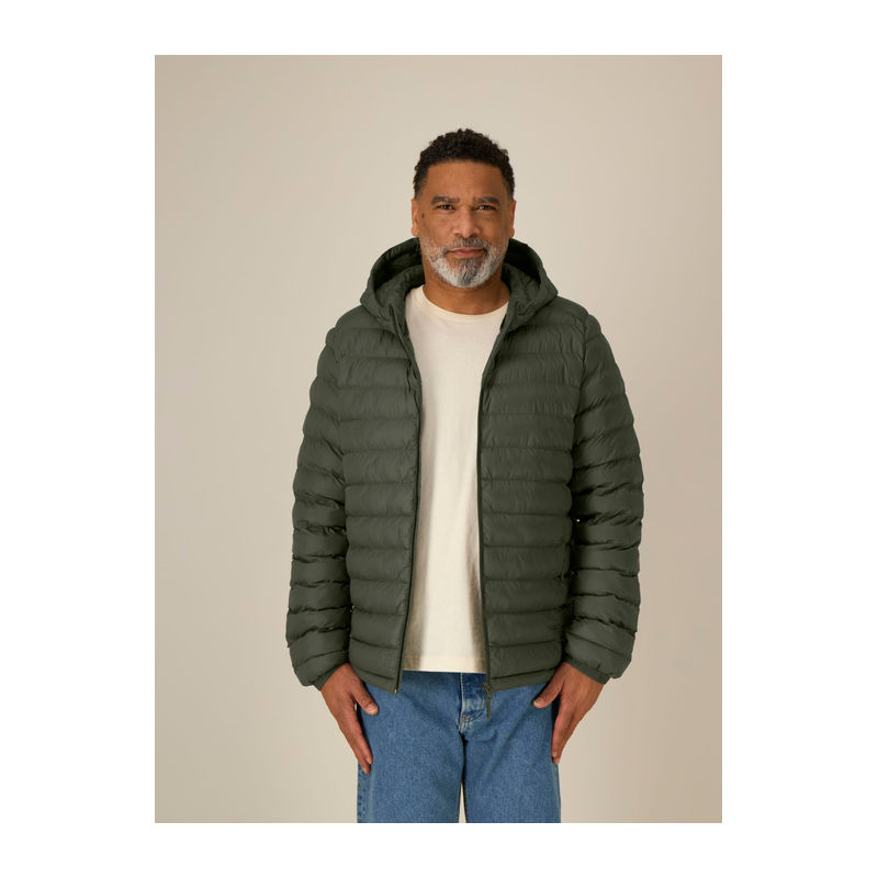 The men's padded jacket