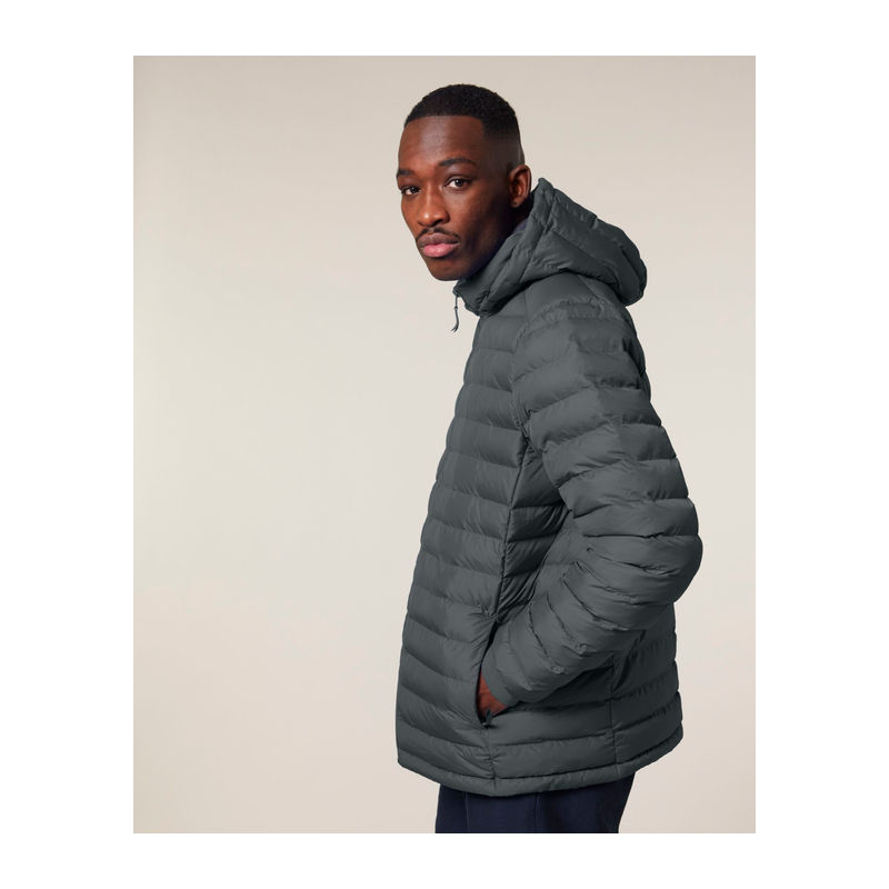 The men's padded jacket