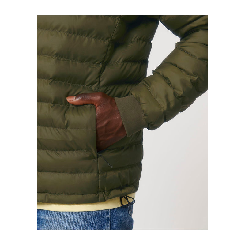 The men's padded jacket