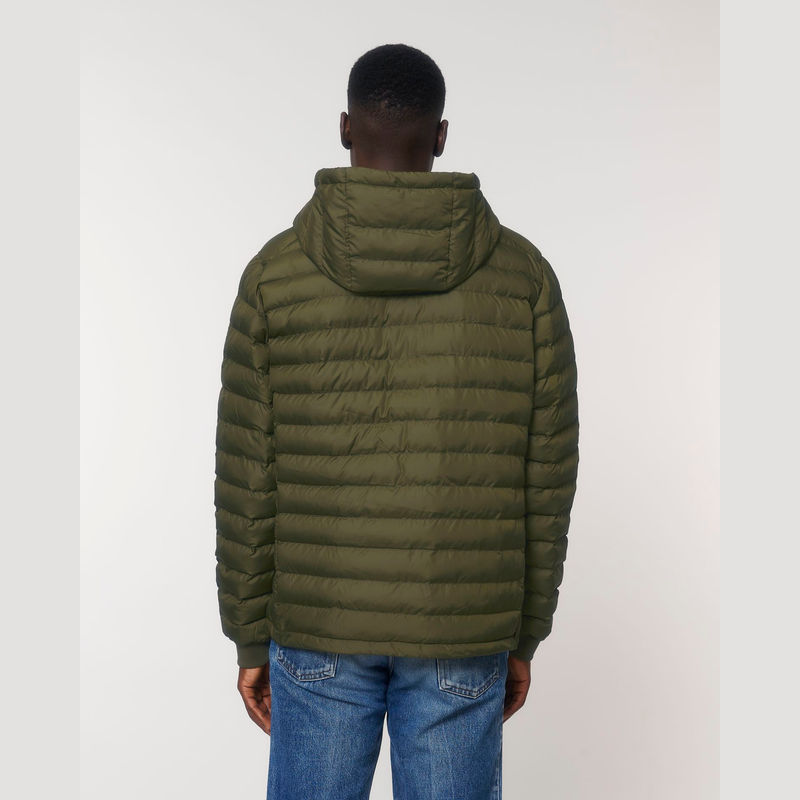 The men's padded jacket