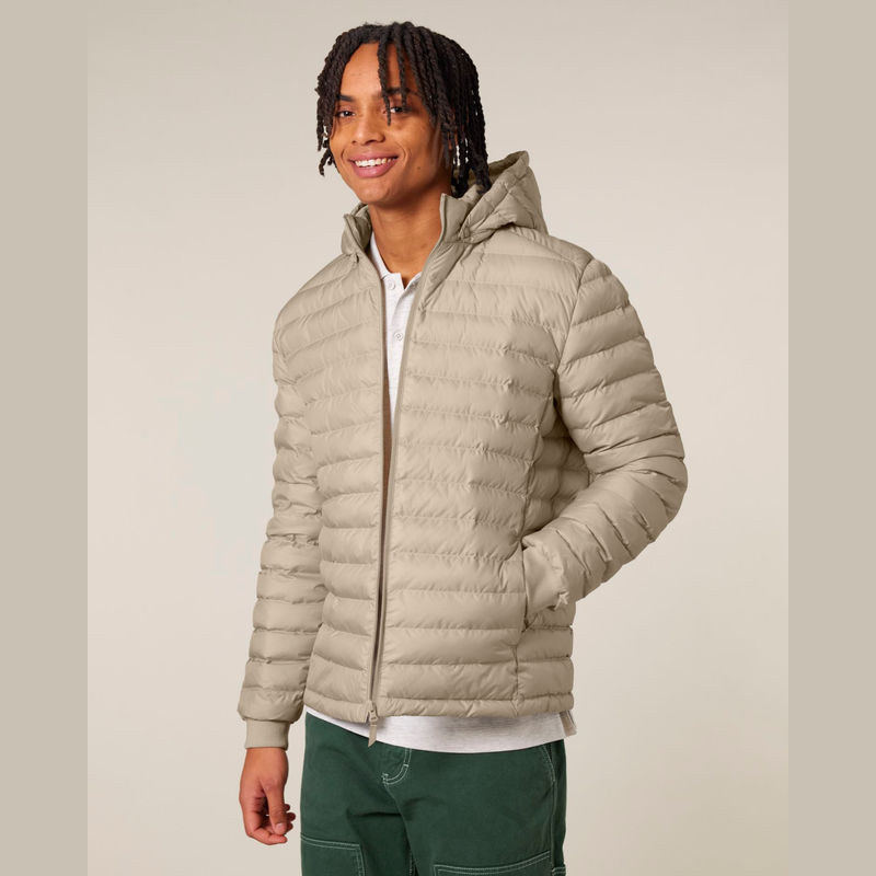 The men's padded jacket