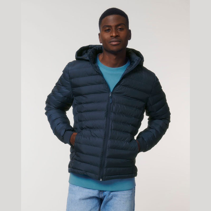 The men's padded jacket