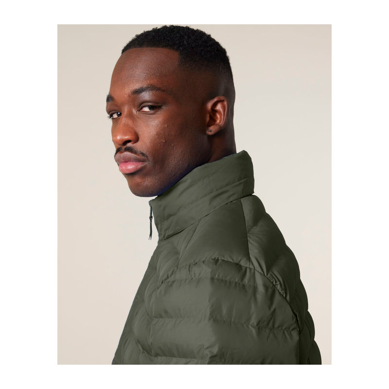 The men's padded jacket