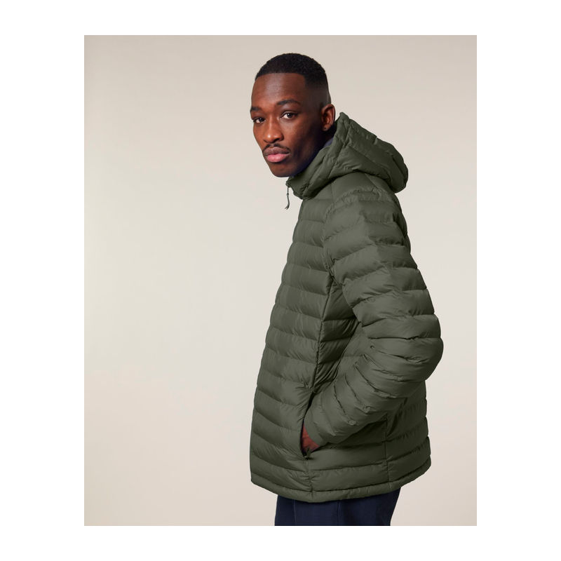 The men's padded jacket