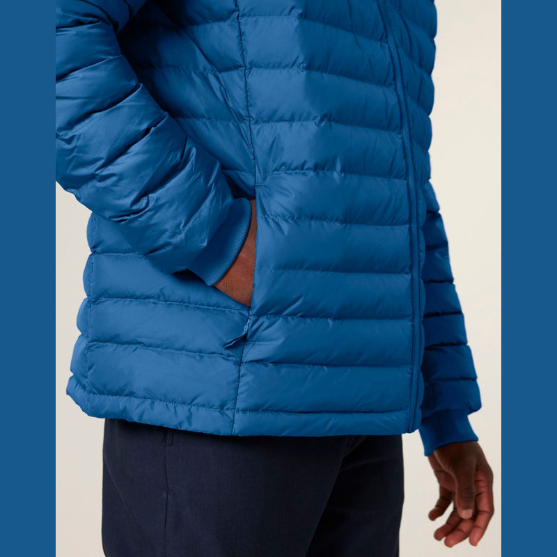The men's padded jacket