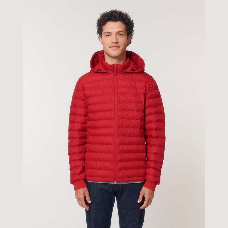 The men's padded jacket