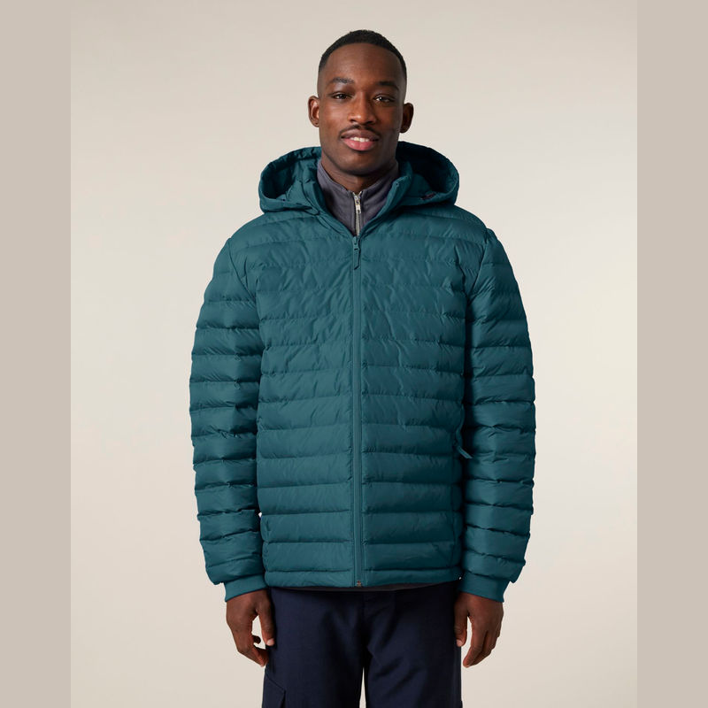 The men's padded jacket