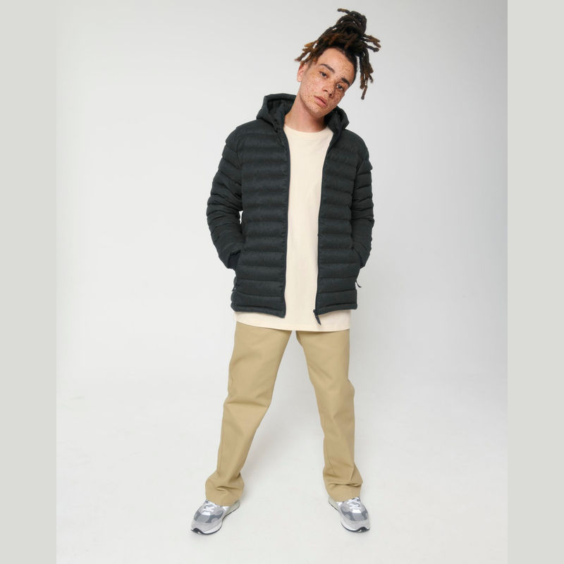 Stanley Voyager wool-like men's padded jacket