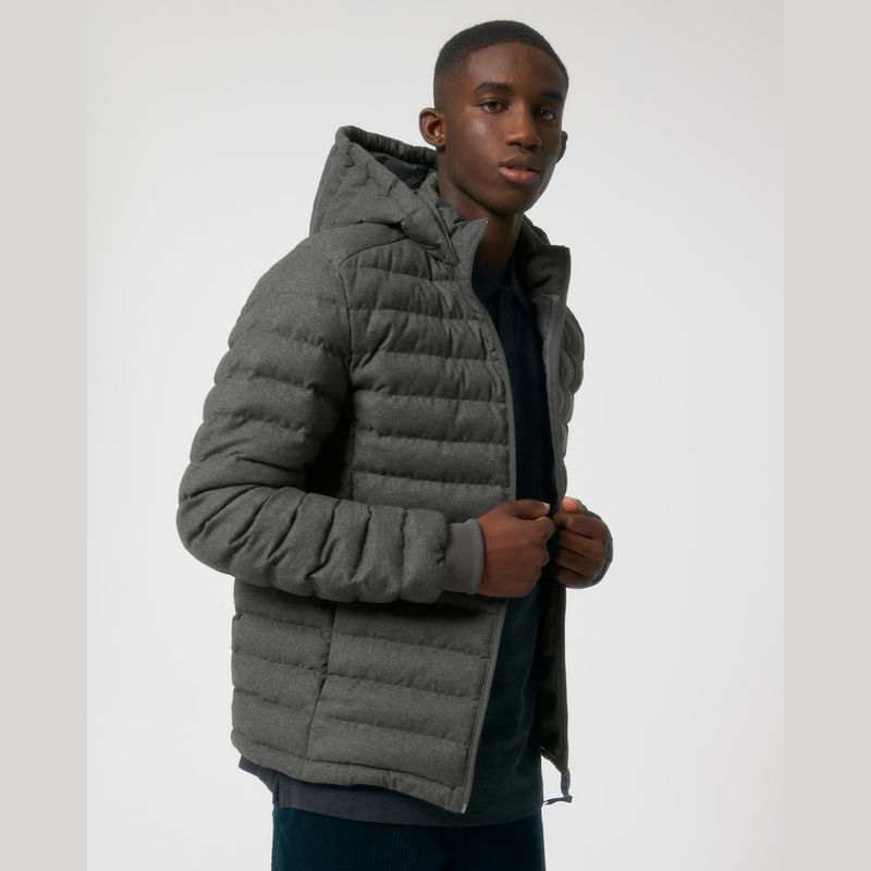 Stanley Voyager wool-like men's padded jacket